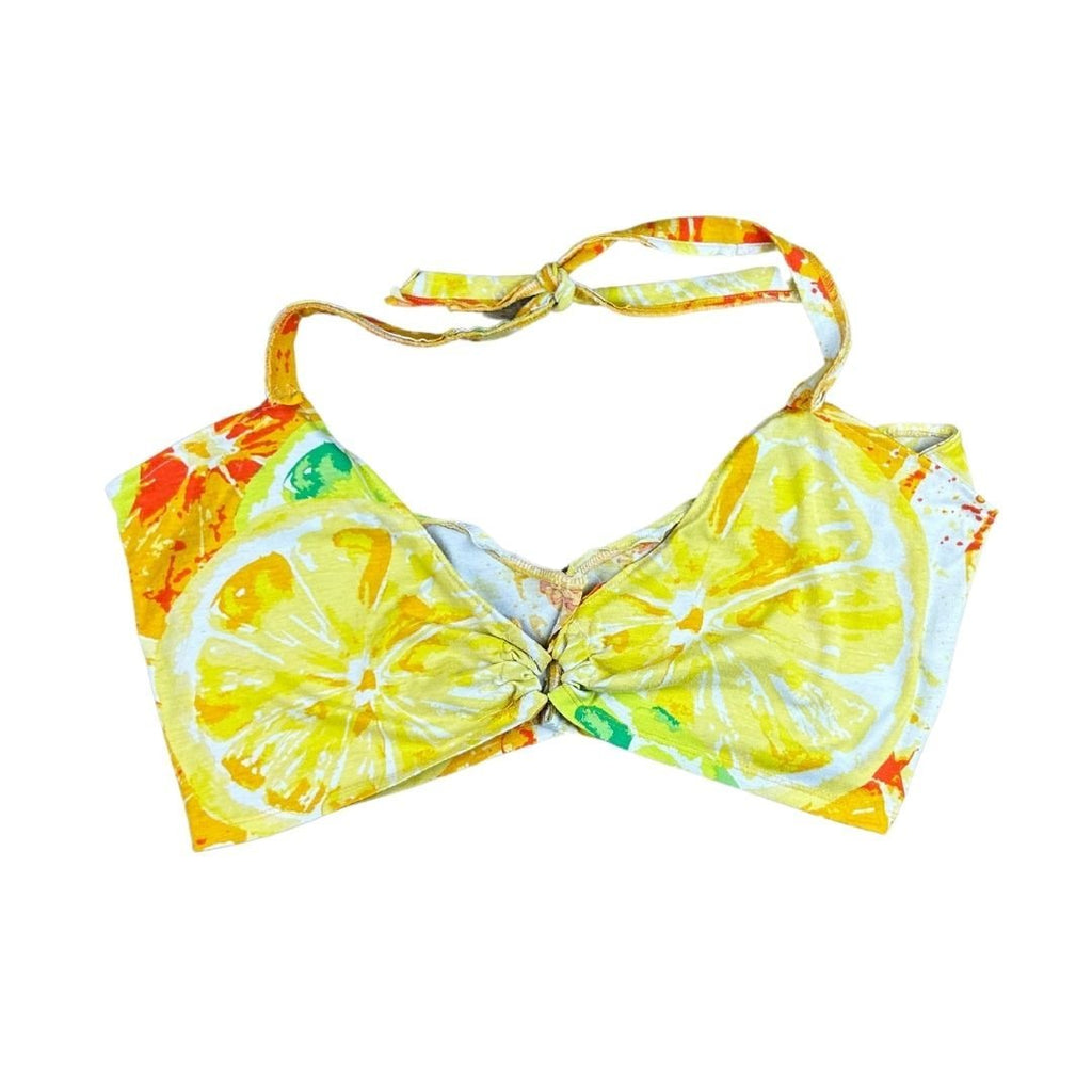 Citrus Two - Piece Set – Handmade & Upcycled - The Modern Alien