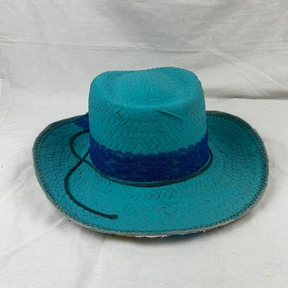 Colorful Upcycled Straw Hat – Playful & Eco - Friendly - The Modern Alien