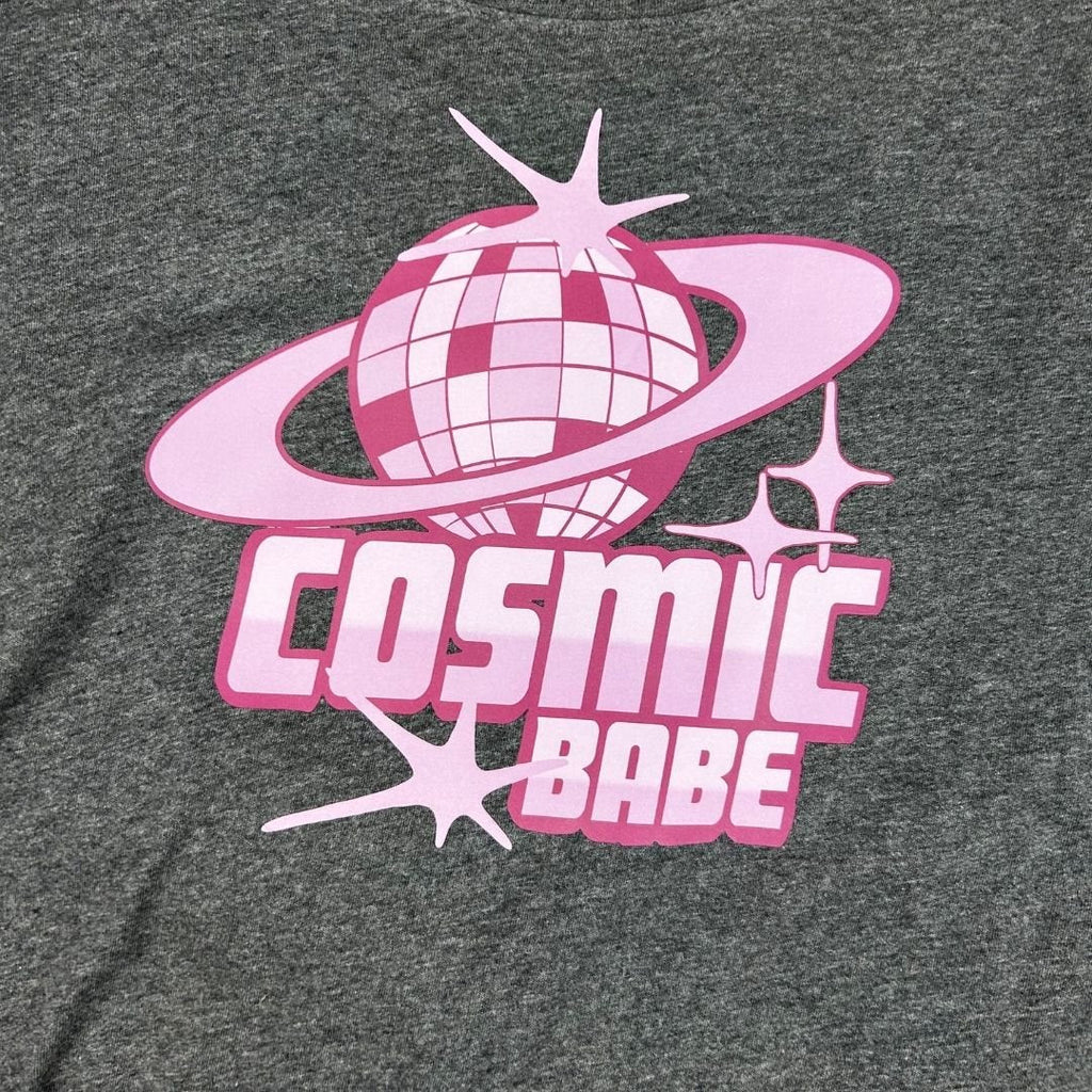 Cosmic Babe Graphic T-Shirt – Handmade & One - of - a - Kind - The Modern Alien