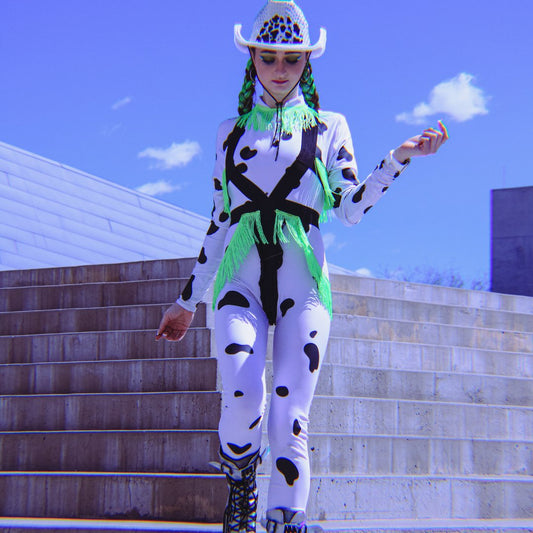 Cow Abduction Full Body Suit - The Modern Alien