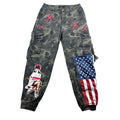 Custom Camo Cargo Pants – Hand - Painted & Patchwork - The Modern Alien