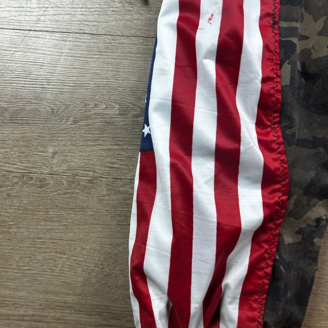 Custom Camo Cargo Pants – Hand - Painted & Patchwork - The Modern Alien