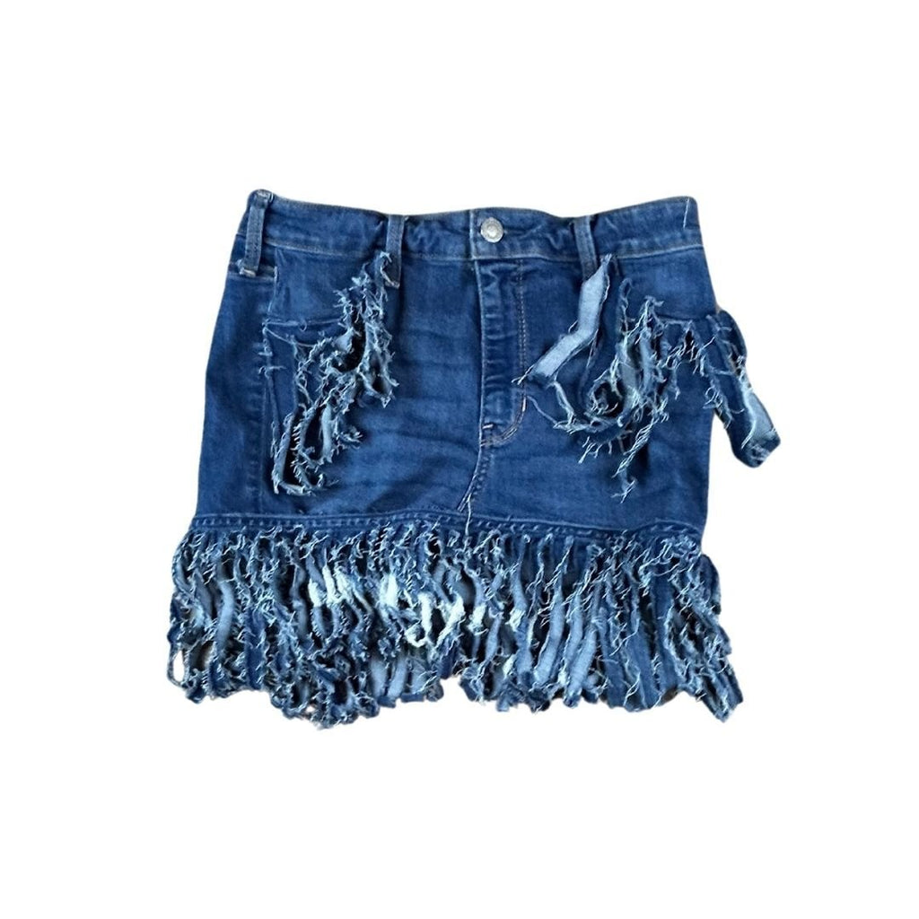 Denim & Bandana Two - Piece Set – Handmade & Upcycled - The Modern Alien