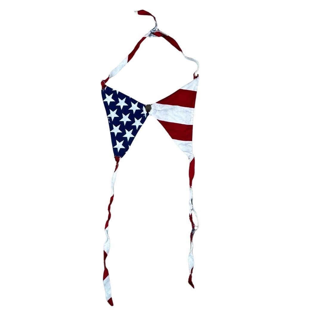 Denim & Bandana Two - Piece Set – Handmade & Upcycled - The Modern Alien