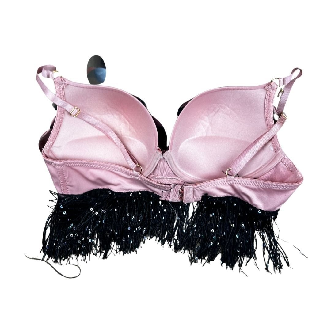 Disco Sequin Fringe Bra – Handmade & One - of - a - Kind - The Modern Alien