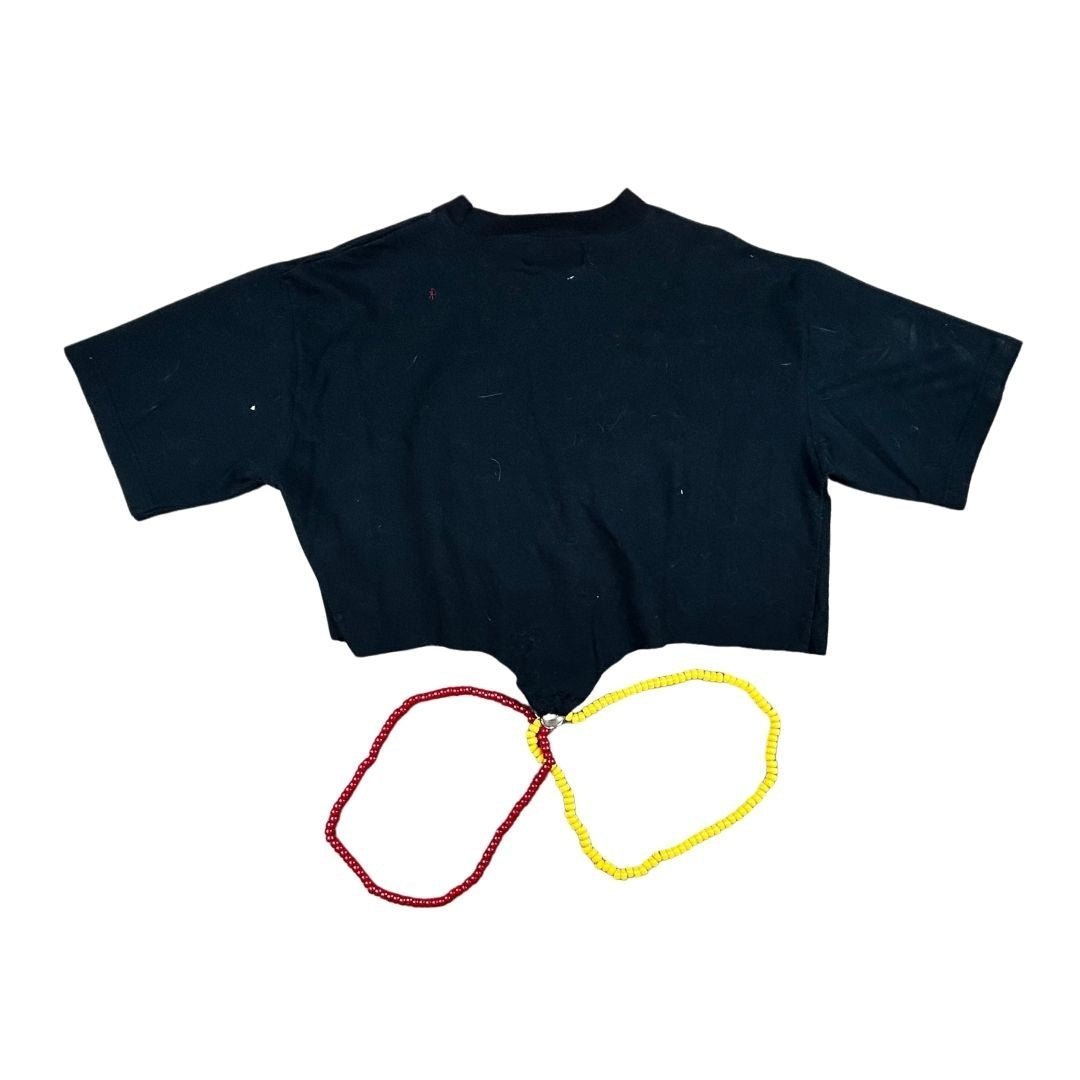 Dragon Beaded Crop Top – Reworked & One - of - a - Kind - The Modern Alien