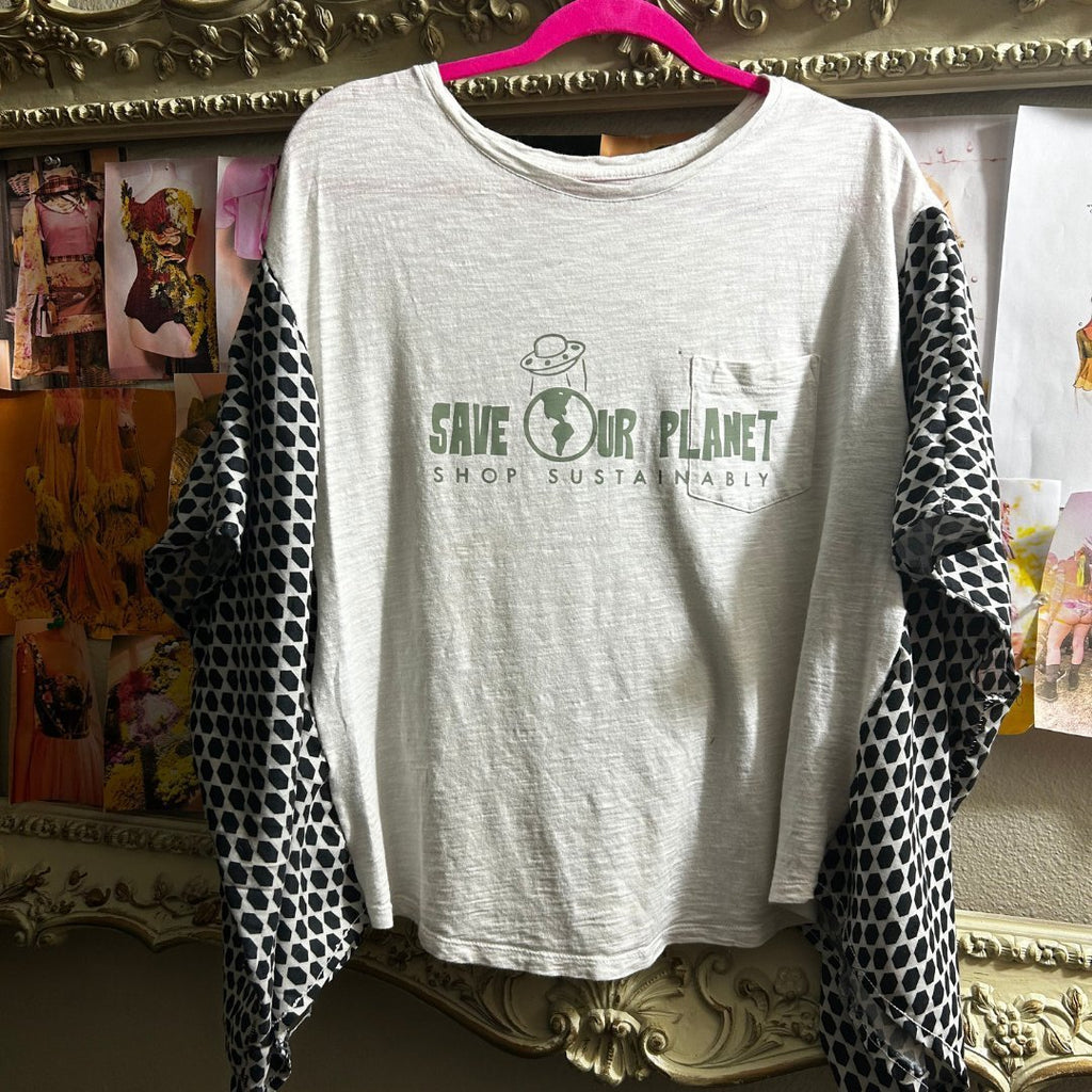 Eco - Chic Boho Crop – Handmade & Upcycled - The Modern Alien