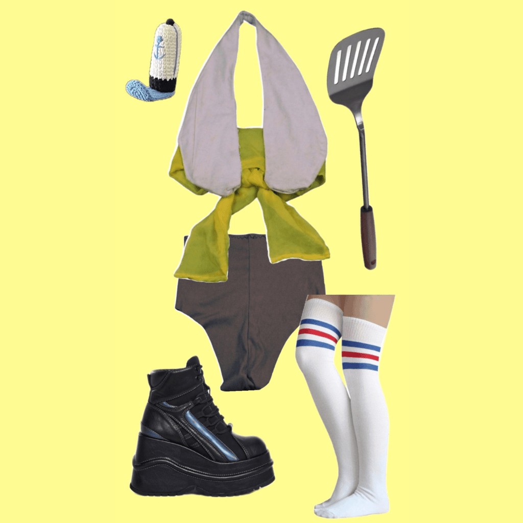 Eco - Chic Halter Bikini Set – Handmade & Upcycled - The Modern Alien