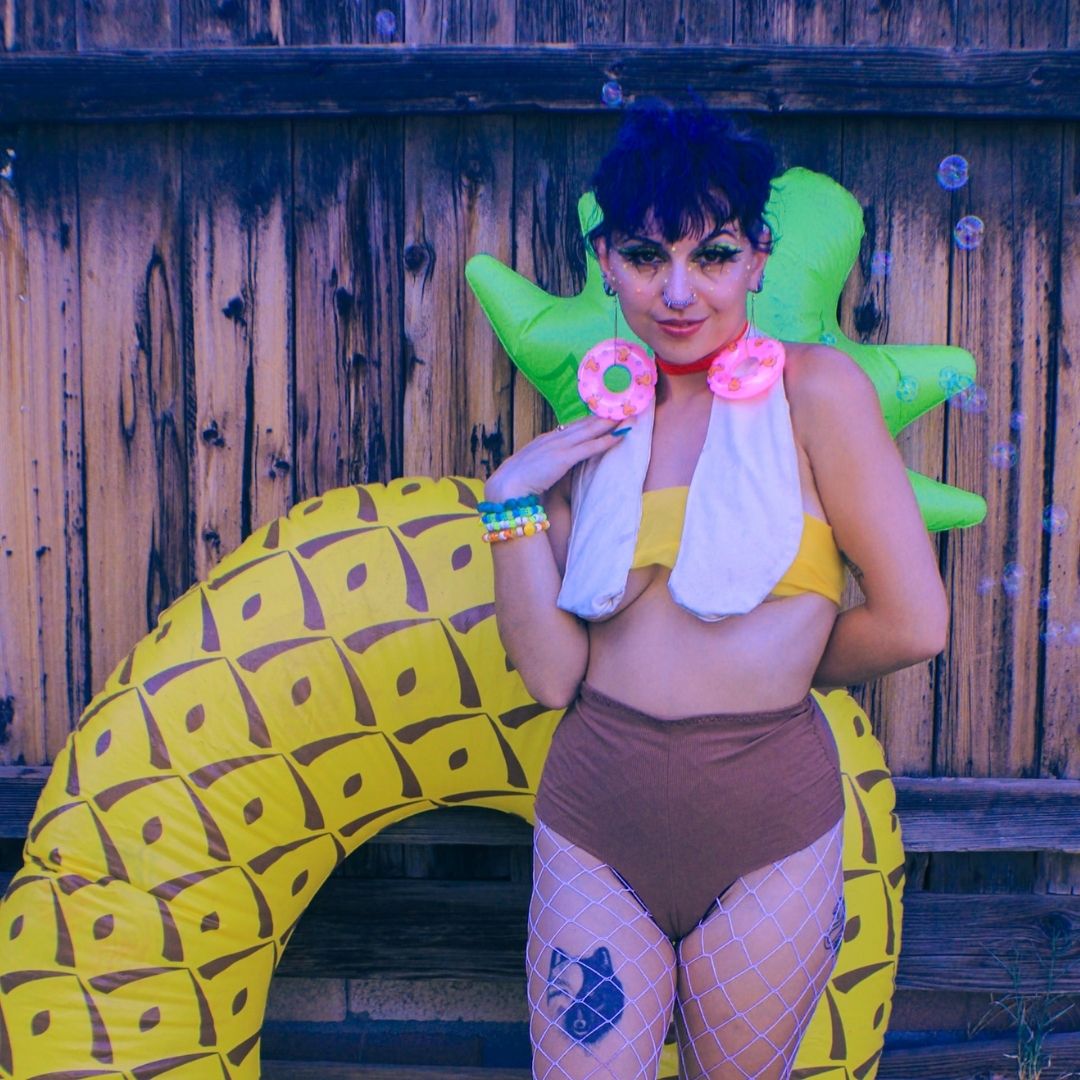 Eco - Chic Halter Bikini Set – Handmade & Upcycled - The Modern Alien