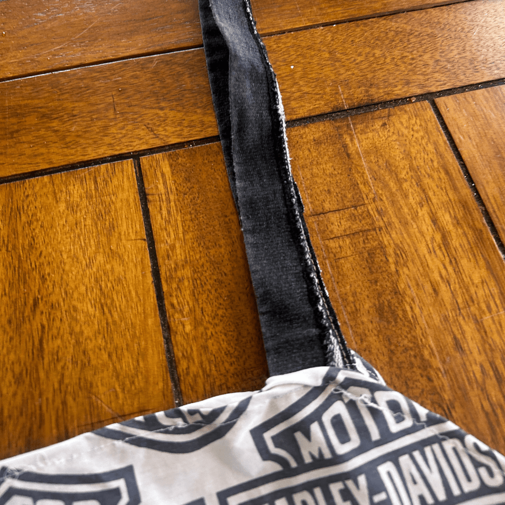 Flame Bell Bottoms + Harley Crop Top Set – Handmade & Upcycled - The Modern Alien