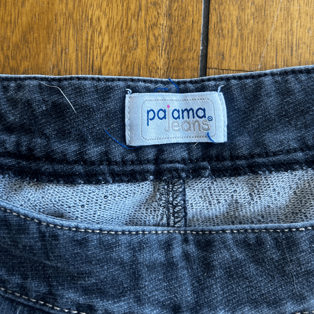 Flame Bell Bottoms + Harley Crop Top Set – Handmade & Upcycled - The Modern Alien