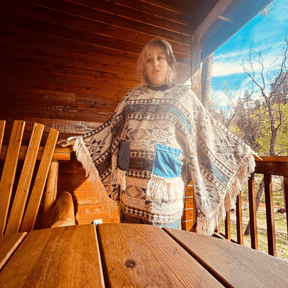Fringe Blanket Dress – Handmade & Upcycled - The Modern Alien