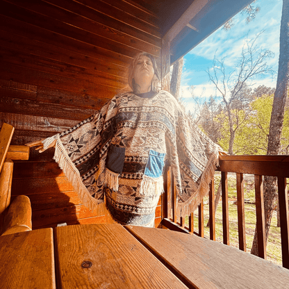 Fringe Blanket Dress – Handmade & Upcycled - The Modern Alien