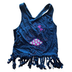 Fringe Fun Minnie Tote | Handmade from a Tank Top - The Modern Alien