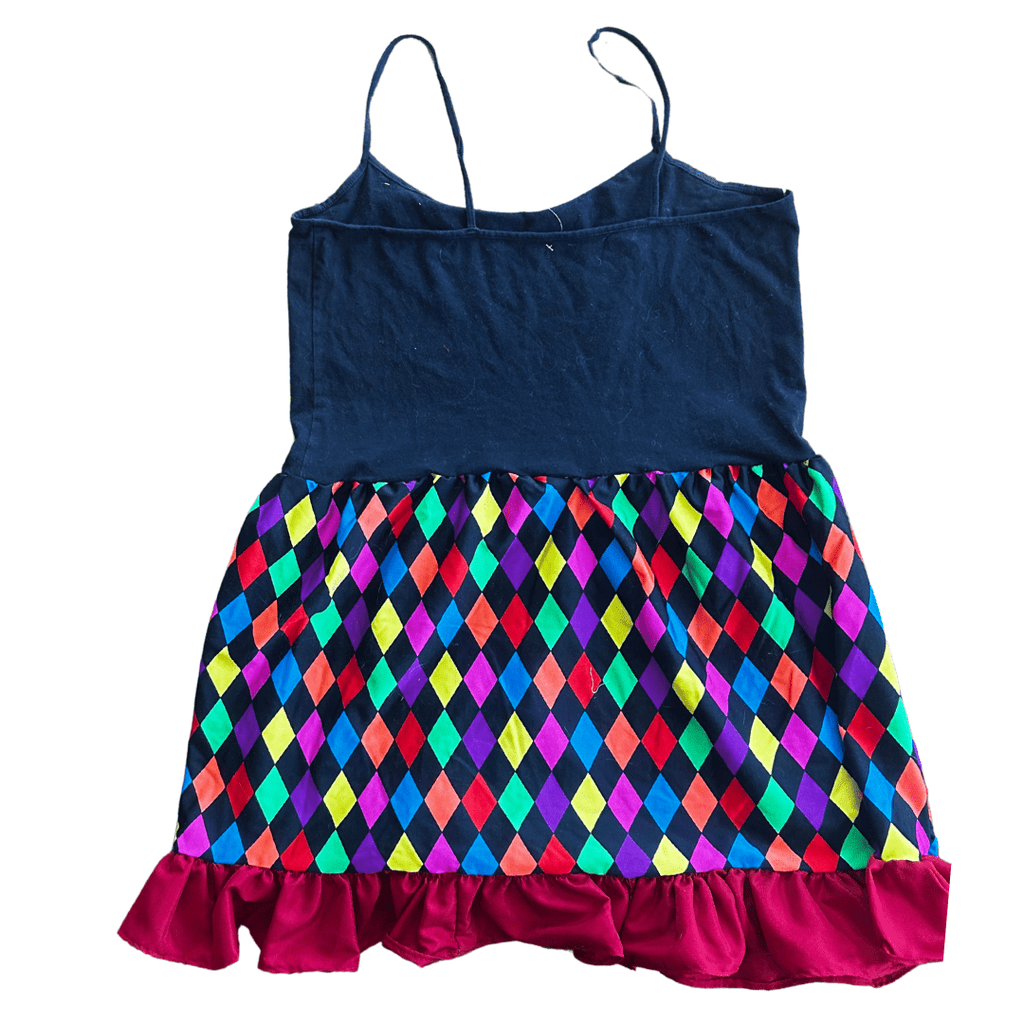 Funky "Karma" Tank Dress – Handmade & Upcycled - The Modern Alien