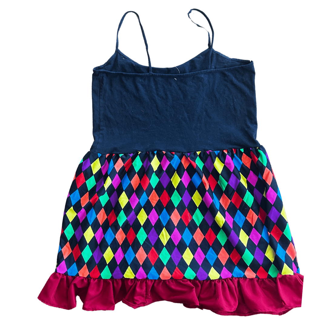 Funky "Karma" Tank Dress – Handmade & Upcycled - The Modern Alien