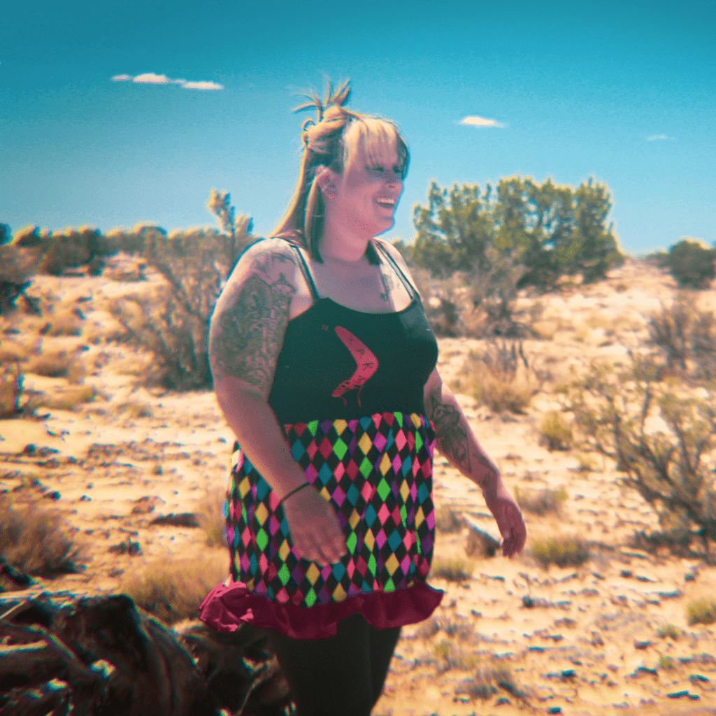 Funky "Karma" Tank Dress – Handmade & Upcycled - The Modern Alien