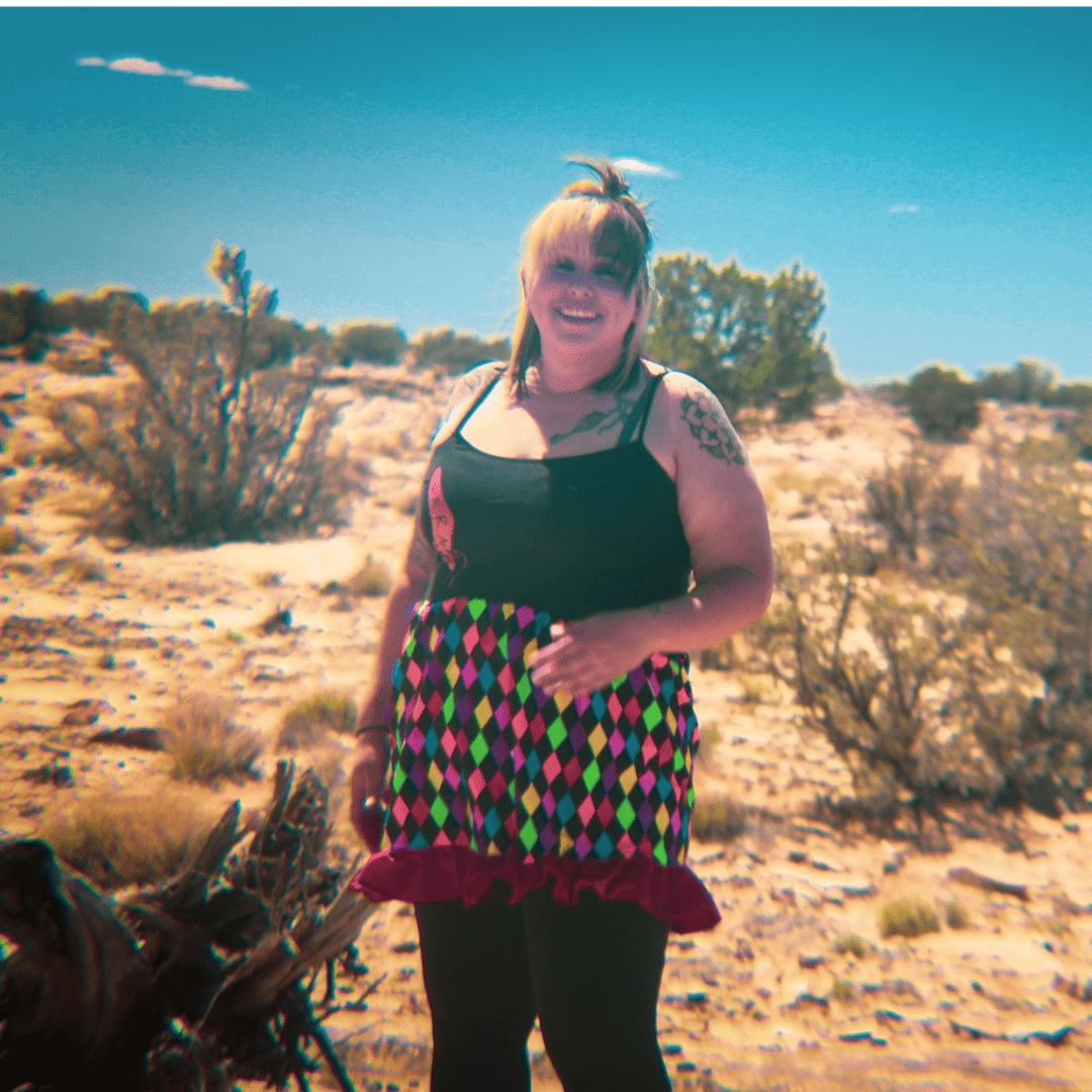 Funky "Karma" Tank Dress – Handmade & Upcycled