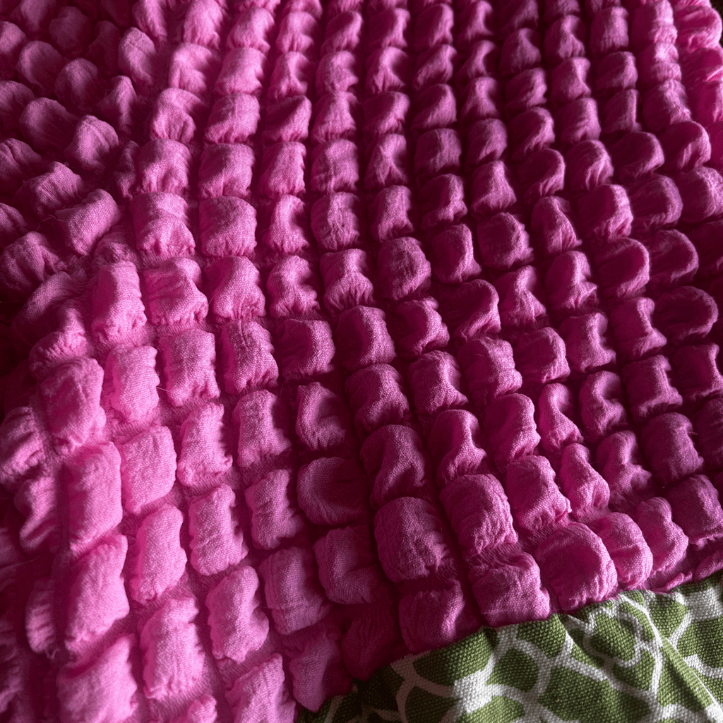 🛒 Funky Peace Patch Pants – Reworked Minky + Vintage Sheets | One - of - a - Kind | Handmade in Arizona - The Modern Alien