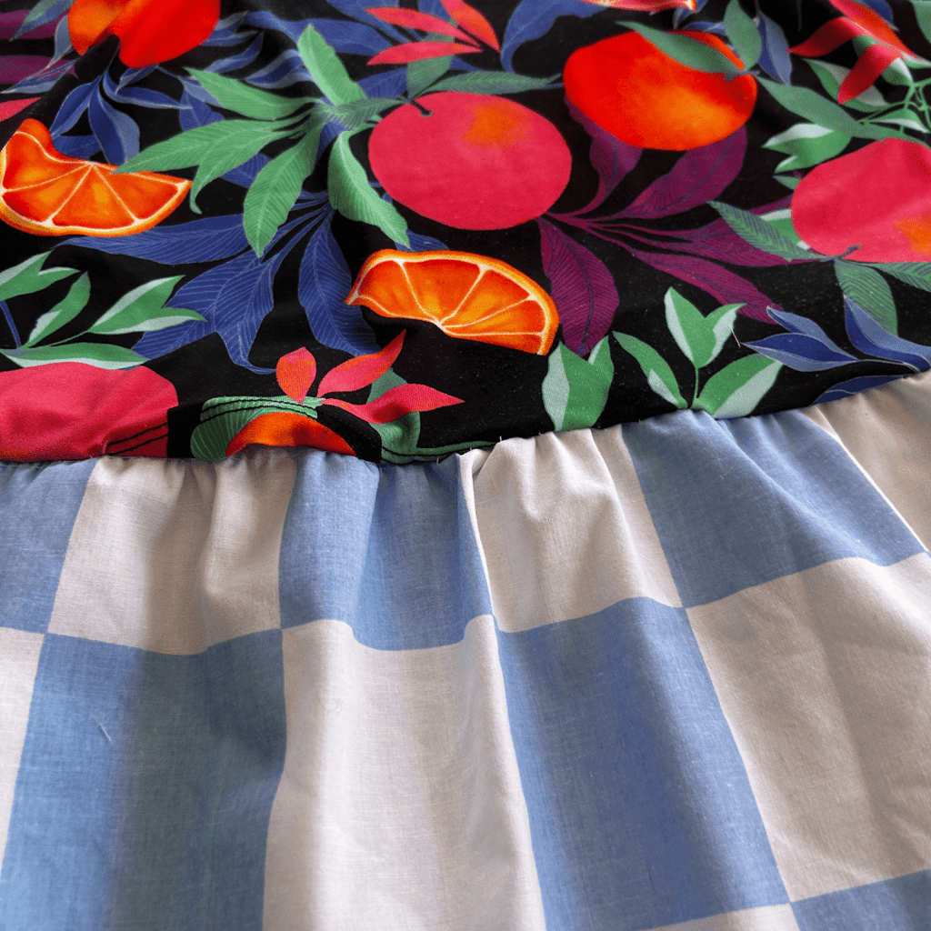 Funky Upcycled Tank Top Dress - The Modern Alien