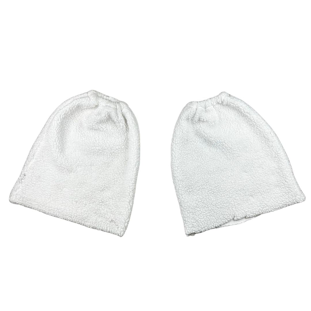 Fuzzy White Leg Warmers – Cozy, Chic & Trendy