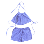 Gingham Summer Set – Funky Cottagecore Picnic Vibes | One - of - a - Kind | Handmade in Arizona ♻️ Sustainably Reworked – Only One Available - The Modern Alien