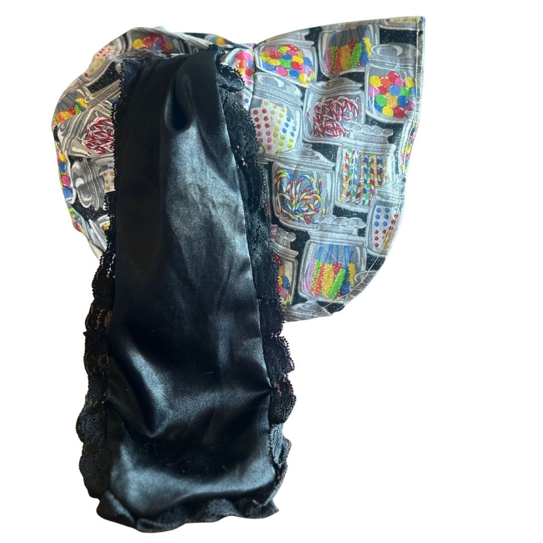 Glitter Kandi Bunny Bonnet – Handmade & Rave - Ready - The Modern Alien