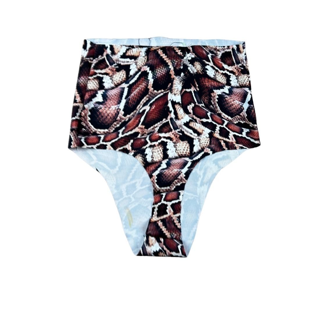 Handmade Upcycled Denim Fire Chaps & Bikini Set – One - of - a - Kind Festival Fit 🔥 - The Modern Alien