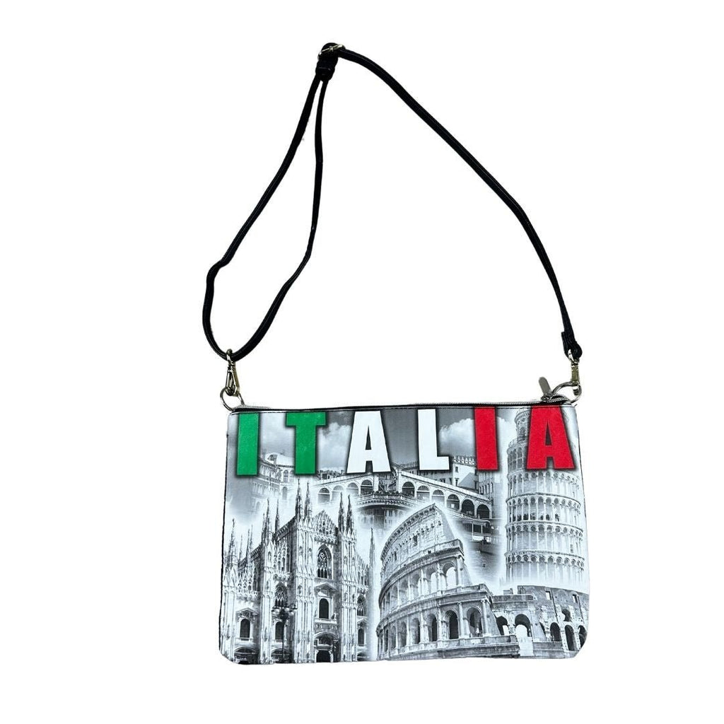 ITALIA Printed Crossbody Bag – Italian Heritage & Everyday Style - The Modern Alien