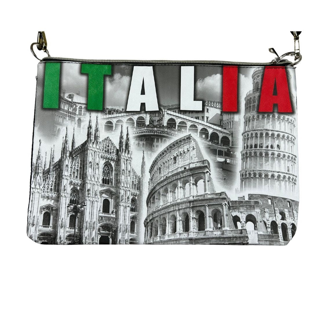 ITALIA Printed Crossbody Bag – Italian Heritage & Everyday Style - The Modern Alien
