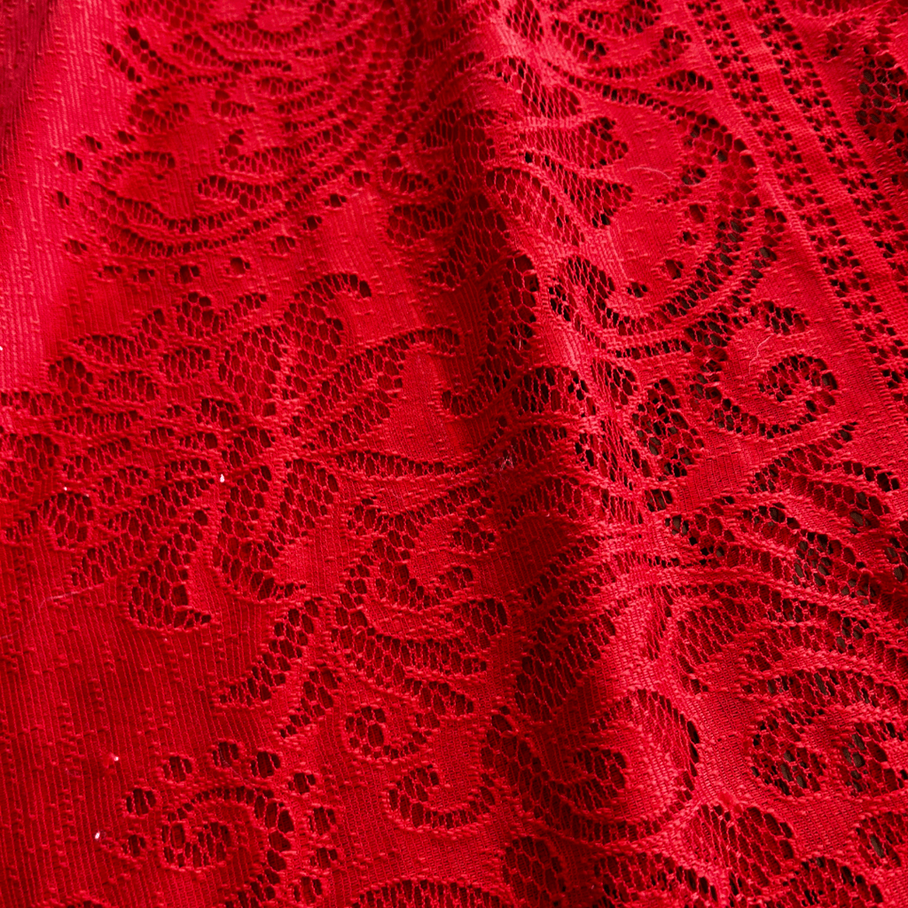 Lace Fringe Maxi Skirt – Handmade & Upcycled - The Modern Alien