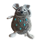 Meet “Turquoise Tony” | Upcycled Plush Rat with Vintage Jewelry - The Modern Alien