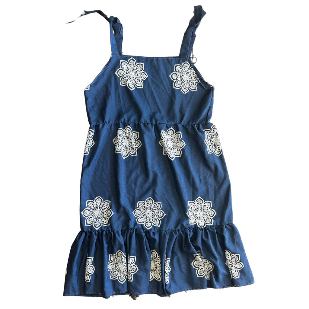 Upcycled Curtain Sundress — Cottagecore Comfort Meets Funky Handmade Charm