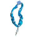 Ocean Spirit Braid Necklace – Handmade from Scrap Fabric & Repurposed Jewelry - The Modern Alien