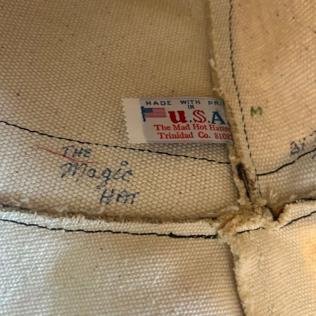 Off - White Cheetah Hat with Black Fringe – Handmade & One - of - a - Kind - The Modern Alien