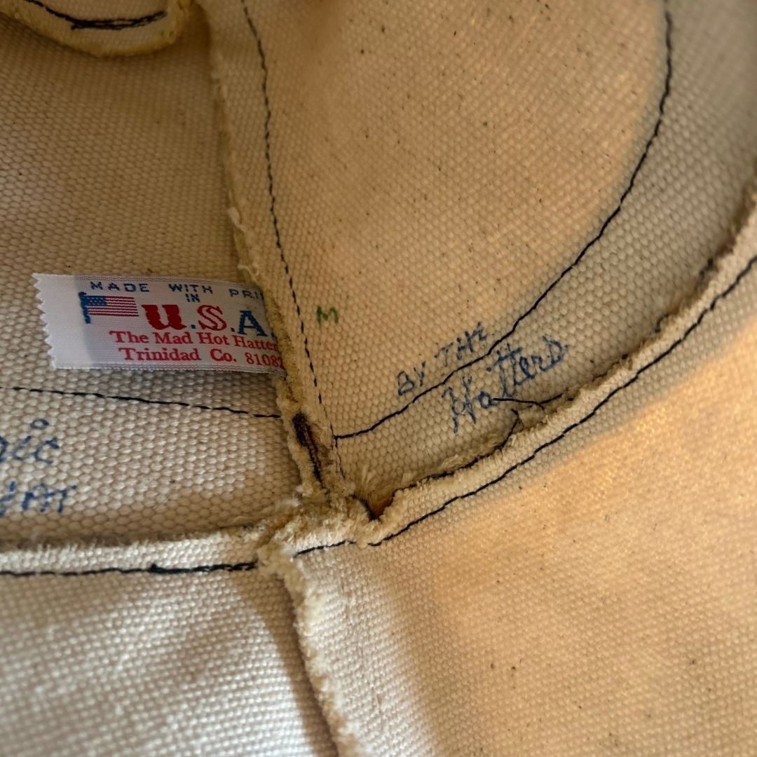 Off - White Cheetah Hat with Black Fringe – Handmade & One - of - a - Kind - The Modern Alien