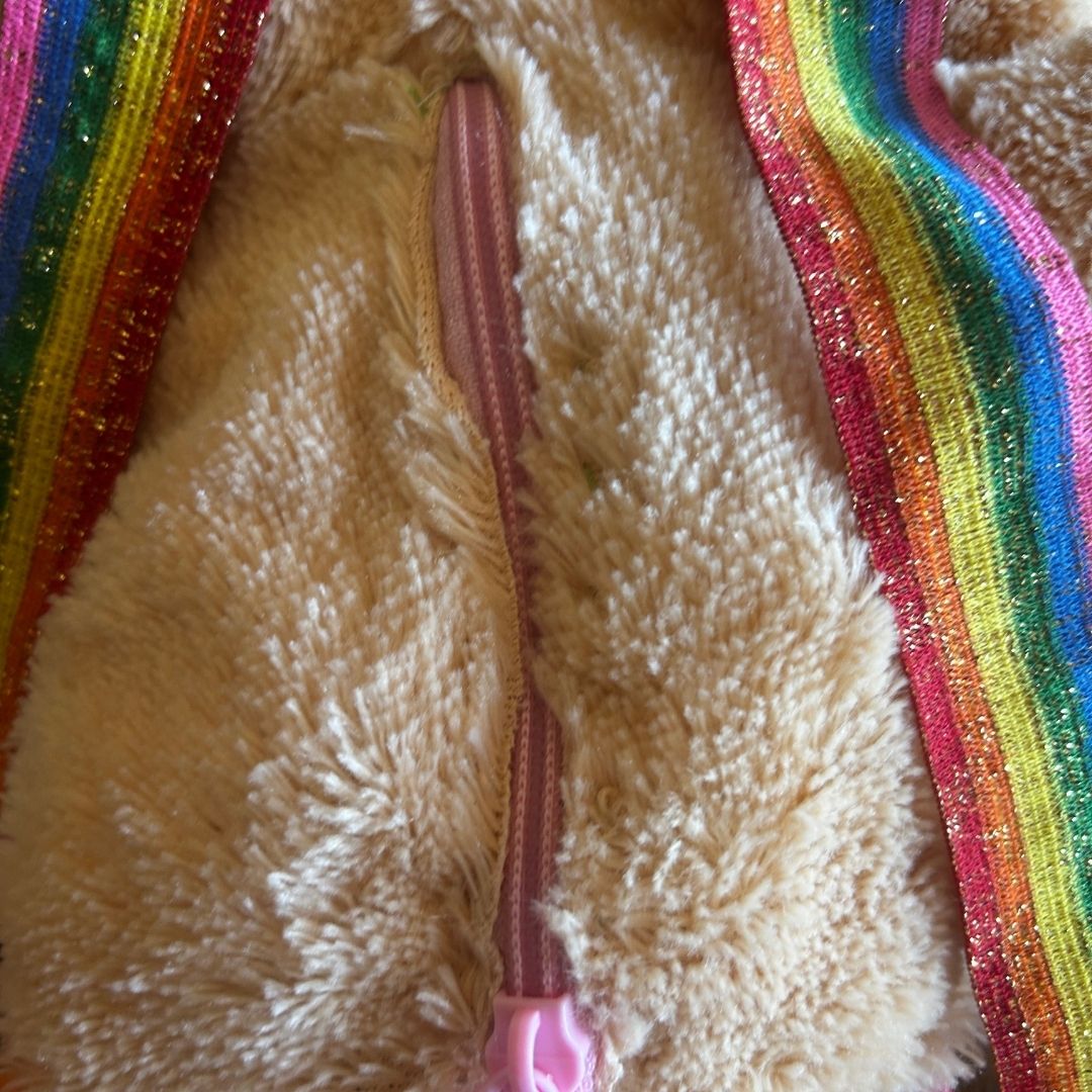 Plush Duck Backpack | Upcycled Toy Bag - The Modern Alien