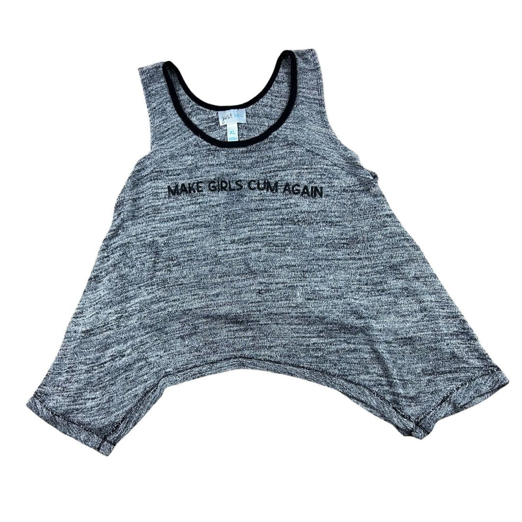 Relaxed Fit Draped Tank Top – Effortless Comfort & Streetwear Edge - The Modern Alien