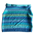 🛒 Reworked Sweater Set – Upcycled Halter Top + Mini Skirt | One - of - a - Kind | Handmade in Arizona ♻️ Y2K Beach Babe Vibes – Only 1 Available - The Modern Alien