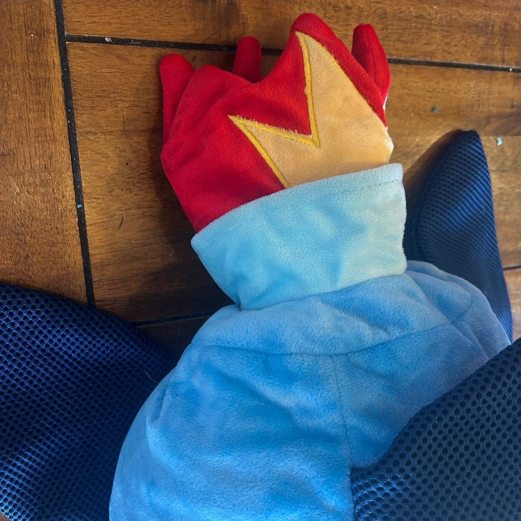 Rocket Ship Crossbody Bag | Upcycled Plush Purse - The Modern Alien