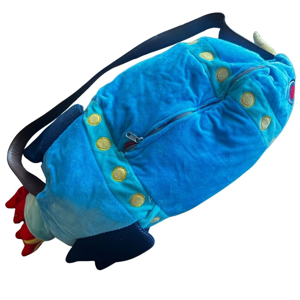 Rocket Ship Crossbody Bag | Upcycled Plush Purse - The Modern Alien