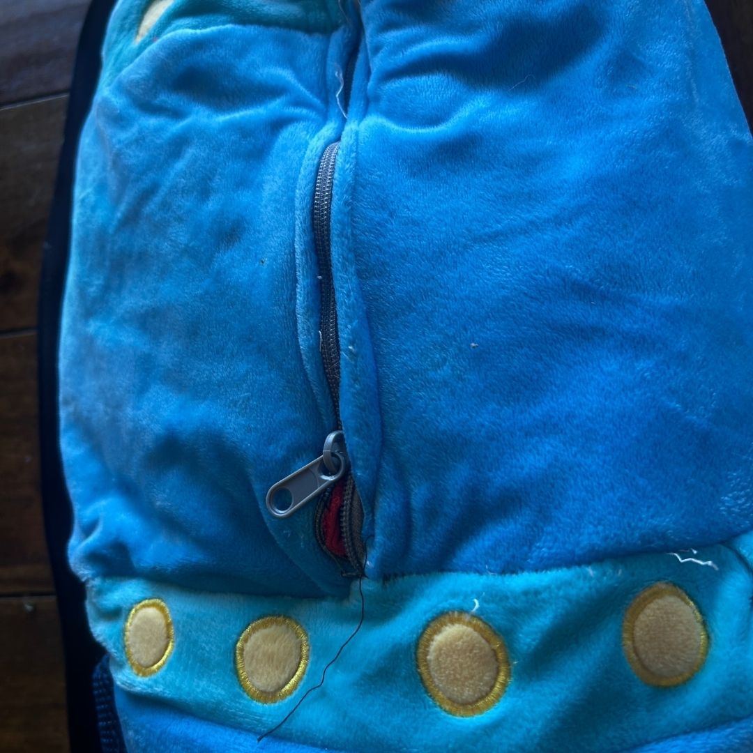 Rocket Ship Crossbody Bag | Upcycled Plush Purse - The Modern Alien