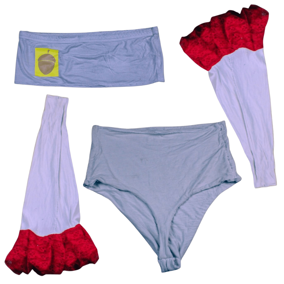 Sandy Cheeks - Inspired 4 - Piece Set – Handmade & Upcycled - The Modern Alien