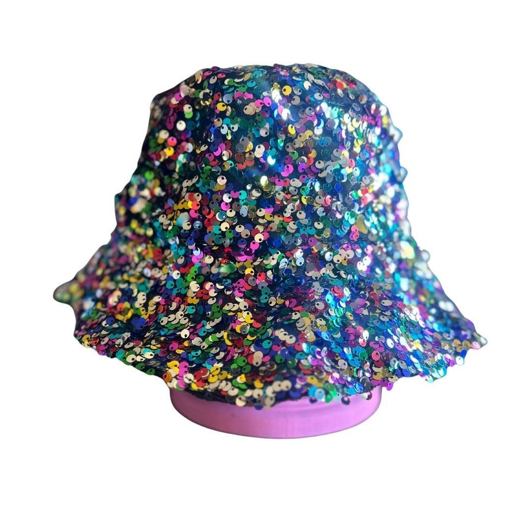 Sequin Reversible Bucket Hat – Handmade & Upcycled - The Modern Alien