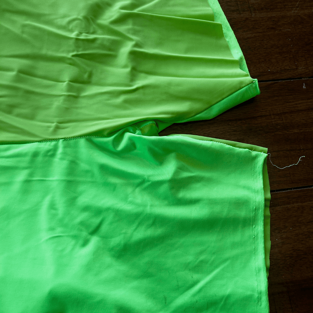 Slime Puffer Vest & Shorts Set – NYFW 2024 Exclusive - The Modern Alien