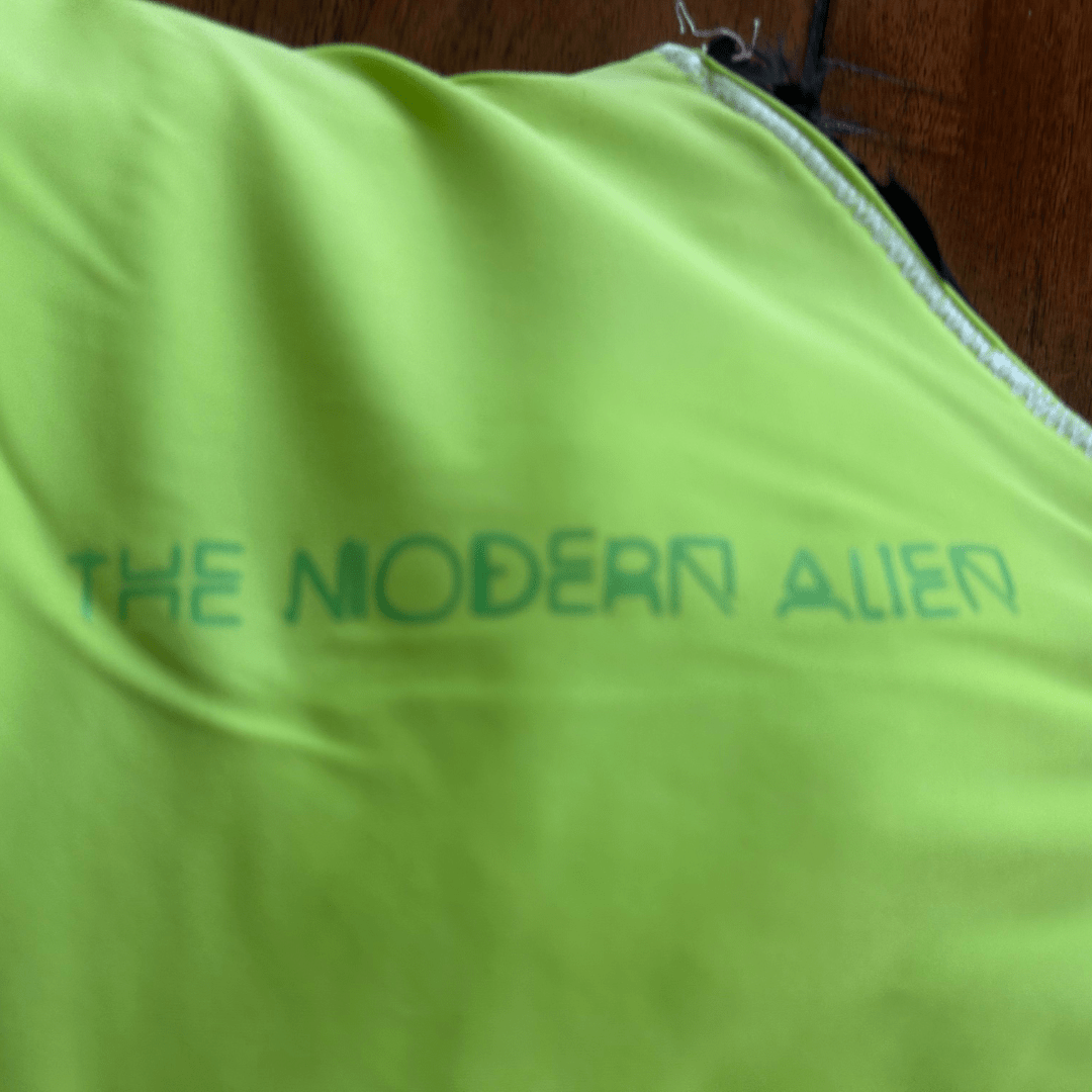 Slime Puffer Vest & Shorts Set – NYFW 2024 Exclusive - The Modern Alien