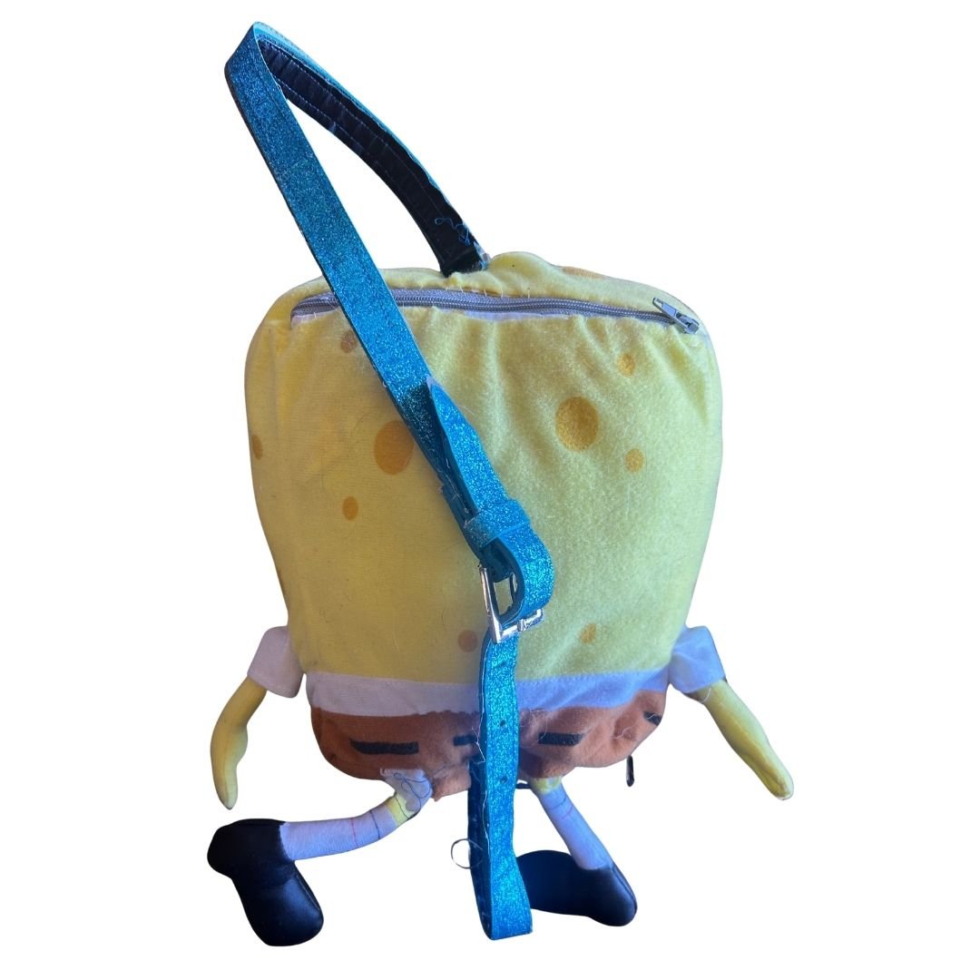 Spongebob Crossbody Fanny Pack – Handmade & Upcycled - The Modern Alien