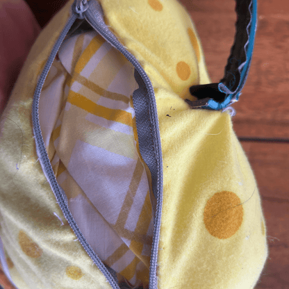 Spongebob Crossbody Fanny Pack – Handmade & Upcycled - The Modern Alien