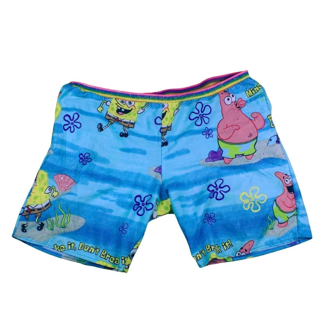 Spongebob Shorts – Handmade & Upcycled - The Modern Alien
