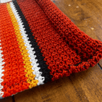 Striped Crochet Tube Top & Maxi Skirt Set – Handmade & Upcycled - The Modern Alien